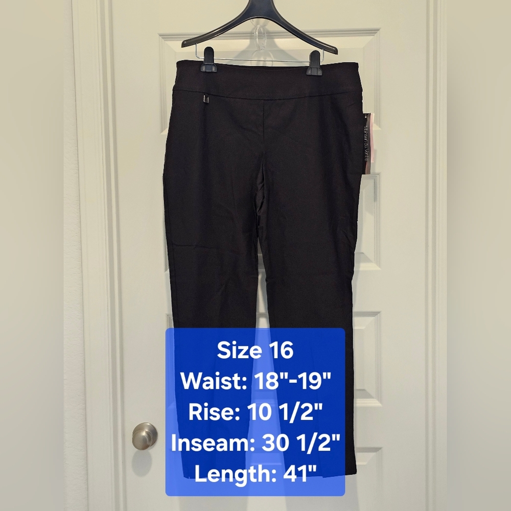 Peck & Peck Pull On Dress Pants, NWT, Size 16 (XL)